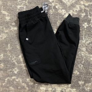 Figs High Waisted Zamora Jogger - Black